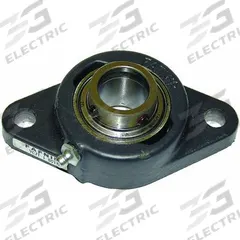 TIMKEN Flange Mount Bearing: Radial Ball, 1 in Bore, Cast Iron, Set Screws, 5 9/16 in Lg, Rhombus (MPN YCJTM1). Key specifications — Bore Type: Cylindrical; Brand: TIMKEN; Lubricant Material: NLGI 2 Lithium Complex Grease; Mounting Bolt Size: 3/8 in; Split Housing: Not Split; System of Measurement: Inch.