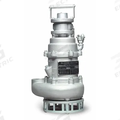 SANDPIPER Pneumatic Utility Pump: 1/2 in FNPT, 3 in FNPT, 275 gpm Flow Rate @ 10' of Head - Submersible Air-Operated Trash Pumps