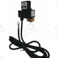 SPEEDAIRE Timed Electric Auto Drain Valve: 1/4 in NPT Pipe, 1/4 in Drain, 2.55 gpm, 208 V to 240 V (MPN 13X525). Key specifications — attr294755: SPEEDAIRE; attr292031: 0.5 sec to 10 sec.