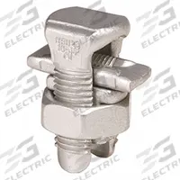 BURNDY Split-Bolt Connector: For Wire Size 2/0 AWG – 2 AWG, Copper Body Material (MPN KSU26). Key specifications — For Wire Material: Steel; Brand: BURNDY; Direct Burial Rated: No.