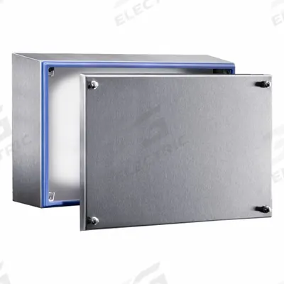 RITTAL Enclosure: 304 Stainless Steel, 12 in x 16 in x 5 in, NEMA 1/12/13/3/3X/4/4X - Stainless Steel Enclosures