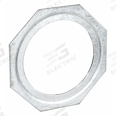 RACO Reducing Washer: 1 1/2 in x 1/2 in For Conduit Size, Steel, Silver - Reducing Washers