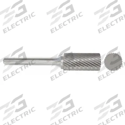 APPROVED VENDOR Carbide Bur: Cylinder, SA-63, Single Cut, 3/32" x 3/8" Head - Single-Cut Cylinder Burs