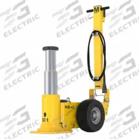 ESCO/EQUIPMENT SUPPLY CO Heavy Lifting Jack: Steel, Remote Control, Air/Hydraulic, 33 in Max Lift (MPN 91003). Key specifications — Brand: ESCO/EQUIPMENT SUPPLY CO; Lifting Actuator: Remote Control; Body Material: Steel.