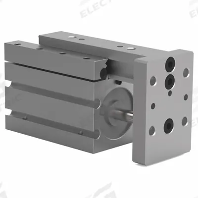 DE-STA-CO Mini Power Slide: 1 in Stroke Lg, 3/4 in Bore Dia, Mfr Part # MPS-2-2, MPS Series - Pneumatic Linear Ball Rail Slides