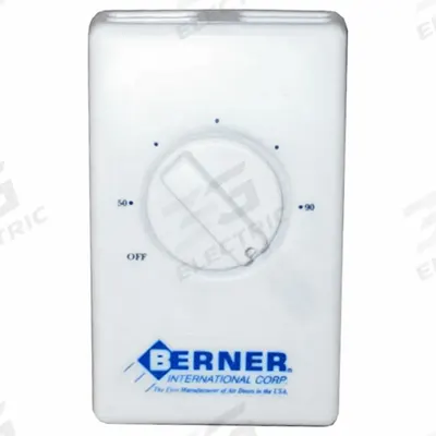 COLUMBUS ELECTRIC Line Voltage Analog Thermostat: 24 to 277V AC, Plastic/Steel - Thermostats
