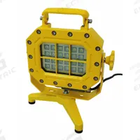 LIND EQUIPMENT Flood Light: 5,600 lm Max Brightness, LED, 1, 1 Brightness Levels, 1 Lamp Heads, IP65 (MPN XP970LED-FS). Key specifications — Frame Color: Yellow; Lighting Technology: LED; Operating Voltage: 90 to 277V AC; Brand: LIND EQUIPMENT; No. of Brightness Levels: 1.