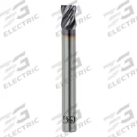 OSG Square End Mill: Carbide, TiAlN Coated, 4 Flute, 1/2" Mill Dia, 5/8" LOC, 5" OAL (MPN VG464-5000)