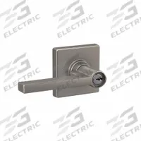 SCHLAGE RESIDENTIAL Solstice Lever Lockset: Passage Lever Locksets, Nickel, ADA Compliant (MPN J54-SOL-619-COL). Key specifications — attr1024149: Not Ligature-Resistant; attr1011488: SCHLAGE RESIDENTIAL; attr1024446: F82; attr1011524: No Message; attr1011506: Solstice; attr1011485: Yes; attr1059461: Satin Nickel-Plated : Metal.