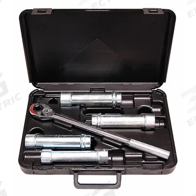 WHEELER-REX Socket Wrench Set: 1/2 in Drive, 5 Piece, 6-Point - Metric Socket Sets with Drive Tools