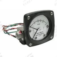 MIDWEST INSTRUMENT Differential Pressure Gauge & Switch: Back, 1/4 in NPT Female, 120, 2 1/2 in Dial (MPN 120SA-00-O-AA-25P). Key specifications — Sensor Type: Piston; Series: 120; Housing Material: 316 Stainless Steel; Certificate of Calibration: Not Included; Gauge Accuracy: ±3-2-3%.