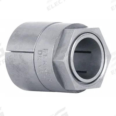 FENNER DRIVES Keyless Bushing: For 1/4 in Shaft Dia, 5/8 in OD, 0.75 in Wd - Single-Nut Locking Assembly Keyless Bushings