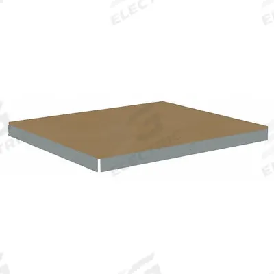 TENNSCO Shelf: 48 in x 42 in, 2,250 lb Load Capacity, Particleboard, Gray - Particleboard Decking Shelf Kits for Boltless Shelving