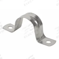 Conduit & Pipe Strap Clamp, Two-Hole: 3 in Trade Size, 316 Stainless Steel, IMC/RMC (MPN S630002S00). Key specifications — Manufacturer Part Number: S630002S00; Compatible Conduit Trade Size: 3 in; Compatible Conduit Type: IMC; RMC; Compatible Nominal Conduit/Pipe Size: 3 in; Compatible Pipe Size: 3 in; Finish: Polished; Indoor/Outdoor Usage: Indoor/Outdoor.