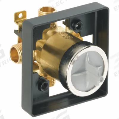 Delta Shower Valve: MultiChoice, 4 in Overall Lg - Valves & Valve Parts for Bathtubs & Showers