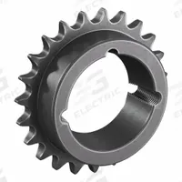 TRITAN Bushed Roller Chain Sprocket: For 40 Chain, 23 Teeth, 3.672 in Pitch Dia, 3.94 in Outside Dia (MPN 40BTL23H). Key specifications — Brand: TRITAN; Required Bushing Series: 1610.