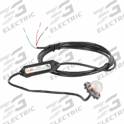 GROTE Strobe Light: Strobe, Amber, 1 in Overall Wd, 1 5/8 in Overall Ht, LED - Vehicle Perimeter Flashing Warning Lights