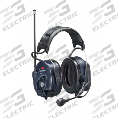 3M PELTOR Communication Headset: Over-the-Head Earmuff, 28 dB NRR - Over-the-Head Headsets for Communication