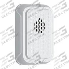 SYSTEM SENSOR Compact Horn: 12/24V, Horn Sound, White, Indoor, Horn, 1 1/4 in Overall Dp, Wall Mount (MPN HGWL). Key specifications — Brand: SYSTEM SENSOR; Manufacturer Part Number: HGWL; Operating Voltage: 12/24V; Color: White.