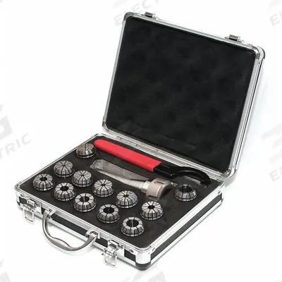 Dayton Collet Set: ER32, 3/32 in to 3/4 in Collet Size Range - Standard ER Collet Sets
