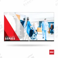 RCA COMMERCIAL Healthcare Hospitality TV: 55 in Diagonal Screen Size, Healthcare, LED, 3840 x 2160 (MPN J55HE1440). Key specifications — Manufacturer Part Number: J55HE1440; Brand: RCA COMMERCIAL; Display Type: LED; Maximum Screen Resolution: 3840 x 2160; Input Type: HDMI; Resolution: 4K; Facility Type_Combined: J55HE1440 Healthcare.