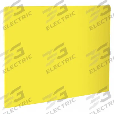 CRESTWARE Cutting Board: 24 in Overall Lg, 18 in Overall Wd, Yellow, Polyethylene - Cutting Boards