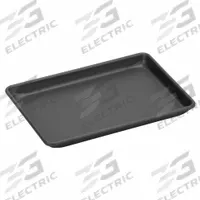 CHICAGO METALLIC Sheet Pan: Sheet Pan Pan, One Quarter Sheet Pan Size, Aluminum, Uncoated, Solid (MPN 40452). Key specifications — Bead Closure: Closed Bead; Coating: Uncoated; Pan Style: Sheet Pan; Perforation: Solid; Brand: CHICAGO METALLIC; Color: Silver; Material: Aluminum; NSF Certified: No.