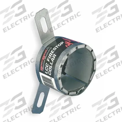 STI Firestop Pipe Collar: 1.5 in For Pipe Size, 2 hr, Common Construction Surfaces - Firestop Collars for Pipes