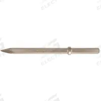 AMPCO Chisel: 1.25 in Shank Size, Hex, Round, 22 in Overall Lg, Non-Sparking (MPN C-8A). Key specifications — attr294781: AMPCO; attr292728: Hex; attr292729: Round.