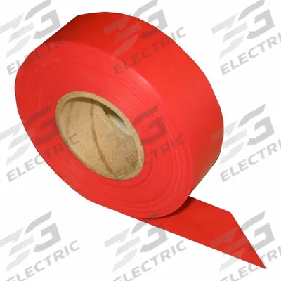 DISASTER MANAGEMENT SYSTEMS Triage Tape: Red, (1) 300 ft Ribbon Roll - Ribbons for Triage