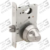 SCHLAGE Door Lockset: Passage Knob Locksets, Stainless Steel, Ligature-Resistant (MPN L9010 SK1 630). Key specifications — Lockset Style: L SK1.