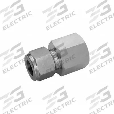 HAM-LET Compression Fitting Elbow: 10 mm OD x 3/8 in Pipe Fitting Size - Double-Ferrule Stainless Steel Fittings