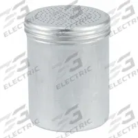 VOLLRATH Shaker: For Salt/Spices/Sugar Food Type, 10 oz Capacity, Aluminum Body, Silver, Silver Lid (MPN 68181). Key specifications — Brand: VOLLRATH; Body Color: Silver; Body Material: Aluminum; Lid Color: Silver; Product Type: Shaker with Perforated Top.