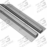 NATIONAL GUARD Door Weatherstripping: Flat Insert, 7 ft Lg, 1 1/4 in Wd, 1 1/4 in Ht (MPN 149MA-84). Key specifications — Insert Material: Polypropylene; Flange Material: Aluminum; Brand: NATIONAL GUARD.