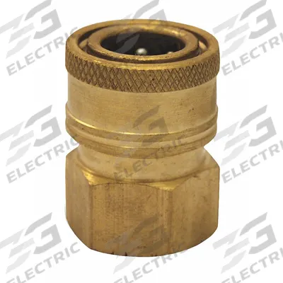 APPROVED VENDOR Quick-Connect Coupler: 3/8 in (F)NPT, 3/8 in (F) Quick Connect (MPN 1MDG7) - Pipe, Hose, Tube and Fittings