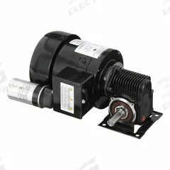 DAYTON AC Gearmotor: Right Angle, Single Output Shaft, PSC, TEFC, 330 RPM, 15 in-lb Max Torque, 5:1 (MPN 3XA87). Key specifications — Inverter Rated: No; Brand: DAYTON; Full Load Current: 2.35/1.25 A.