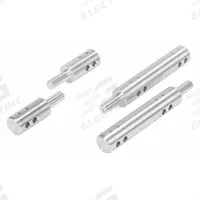 BURRELL SCIENTIFIC Shaft: 8 in Overall Lg, 1 1/2 in Overall Wd, Bottle Clamp Shaft, Aluminum (MPN 075-780-04-00). Key specifications — Brand: BURRELL SCIENTIFIC; Material: Aluminum; Product Type: Bottle Clamp Shaft.