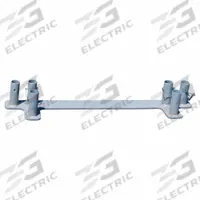 GARLOCK SAFETY SYSTEMS Gate Opening Base Plate: 3 5/8 ft x 5 7/8 in, Temporary, Base Plate, Gray (MPN 449-011-600). Key specifications — Fold-Down Capable: No; Guardrail Component: Base Plate; Material: Steel; Color: Gray; Installation Type: Temporary; Sub-brand: RailGuard 200; Brand: GARLOCK SAFETY SYSTEMS.