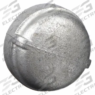 APPROVED VENDOR Cap: Cap, 3 in, NPT Threaded, Malleable Iron (MPN 5XTH8) - Medium-Pressure Threaded Pipe Fittings