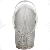 MUELLER STEAM SPECIALTY Strainer Screen: 0.062 in Screen Size, 8.75 in Lg, Silver (MPN 3 155M replacement screen). Key specifications — Brand: MUELLER STEAM SPECIALTY; Compatible Product Type: 3 in Series Strainers; Screen Material: 304 Stainless Steel.