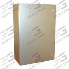 HAMMOND Electrical Enclosure: 304 Stainless Steel, 30 in x 20 in x 10 in, NEMA 12/13/3R/4/4X, Hinged (MPN EN4SD302010SS). Key specifications — Brand: HAMMOND; Closure Method: 1/4-Turn Latch; Enclosure Material: 304 Stainless Steel; Knockouts: Not Included.