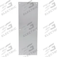 TRIMCO Door Push Plate: 6 in Wd, 16 in Ht, Stainless Steel (MPN 1001-9.710CU). Key specifications — Color: Gray; Material: Copper Alloy; Operation Type: Push; Brand: TRIMCO.