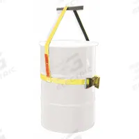 LIFT-ALL Drum Sling: Metal, 850 lb Wt Capacity, For 36 in Min. to Max. Drum Dia, Body, Vertical (MPN DSV602DX36IN). Key specifications — Color: Yellow; For Drum Material: Metal; Grip Location: Body; Material: Polyester; Brand: LIFT-ALL.
