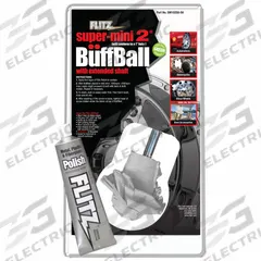 FLITZ PREMIUM POLISHING PRODUCTS Buffing Ball: Bonnet, Unthreaded Center Hole, Ball, Microfiber (MPN SM 10250-50). Key specifications — Texture: Soft; Material: Microfiber; Product Type: Bonnet; Compatible Tool Type: Drills; Color: White; Compatible Surface Material: Plastic; Features: Soft, Viscose Felt Separated into "Polishing Fingers" that will Wrap Around Tight Areas, Spoke Wheels, Odd Shaped Surfaces and More; Brand: FLITZ PREMIUM POLISHING PRODUCTS.