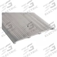 NATIONAL GUARD Door Threshold: Saddle, Aluminum, 6 ft Lg (MPN 430E - 72). Key specifications — Brand: NATIONAL GUARD; Transition Type: Fluted.