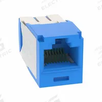 PANDUIT Jack Module: 1 Ports, Blue, 6A, RJ45, Copper, CJ6X88TGBU-24, 24 PK. Key specifications — Color: Blue; Compatible Cable Performance Category: 6A; Compatible Wire Material: Copper; Display Sell UOM: PK; Brand: PANDUIT.