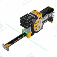 REEKON TOOLS Digital Tape Measure: Inch, Magnetic Single Hook Tip, 96 in Standout Lg, Std Blade (MPN RKN-T1-001). Key specifications — attr1227124: Magnetic Hook; attr1227076: REEKON TOOLS; attr1227102: ± 0.5 mm; attr1227116: 1/16 in; attr1227123: SAE; attr1227127: 8 ft; attr1227126: Magnetic Single Hook.
