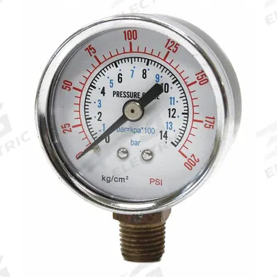 SPEEDAIRE Pressure Gauge: PN22N075G - Air Compressor Parts