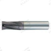 WIDIA HANITA Roughing End Mill: Carbide, TiCN Coated, 4 Flute, Fine Pitch, 3/4" Mill Dia, 1-1/2" LOC (MPN TC4S0R19007)