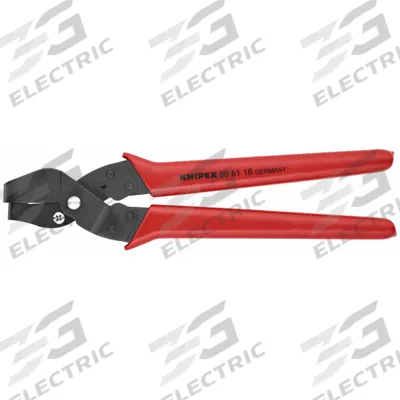 KNIPEX Notching Pliers: 9 7/8 in Overall Lg, Steel - General Purpose Nippers